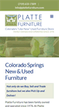 Mobile Screenshot of plattefurniture.com